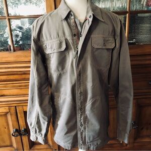 EUC Royal Robbin’s Men's Grey Shirt Jacket